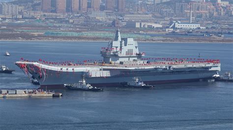 China's new aircraft carrier with advanced propulsion system