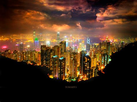 Hong Kong skyline