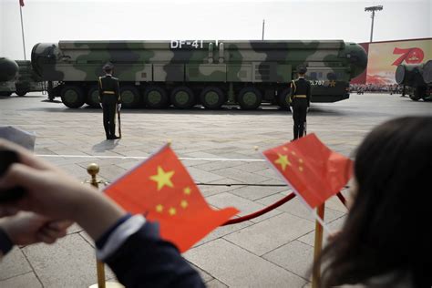 China's nuclear threats to the US are a significant concern