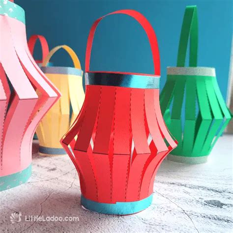 Chinese Lantern Craft Template