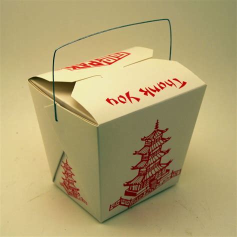 Chinese takeout box template 5