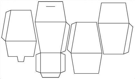 Chinese takeout box template 7