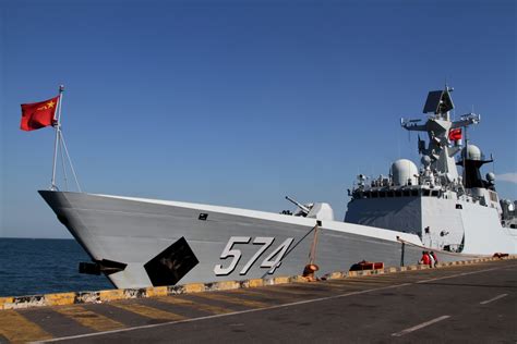 Chinese Warship in the Arabian Sea