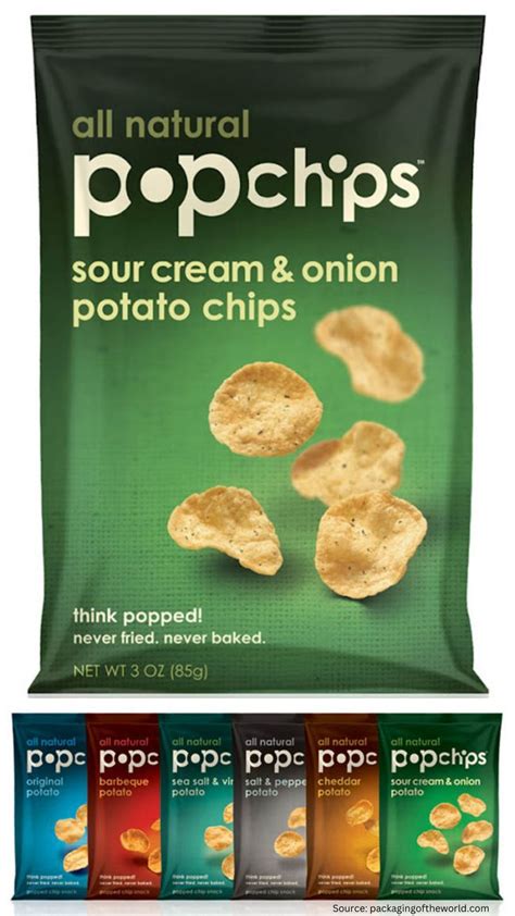 Chip bag design trends and inspiration