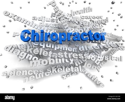 Chiropractor Word Image