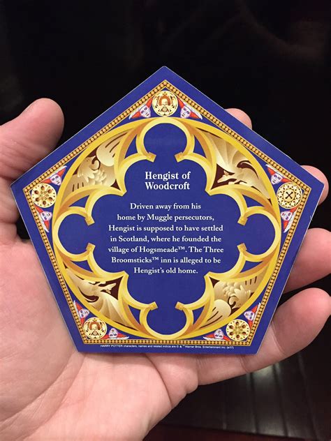 Chocolate Frog Cards Creation