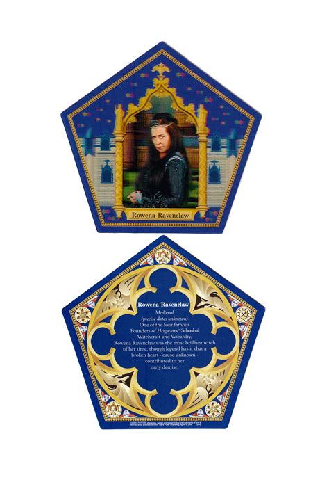 Chocolate Frog Cards Designs