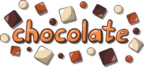 Chocolate Word Image