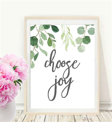 Choose Joy Printable