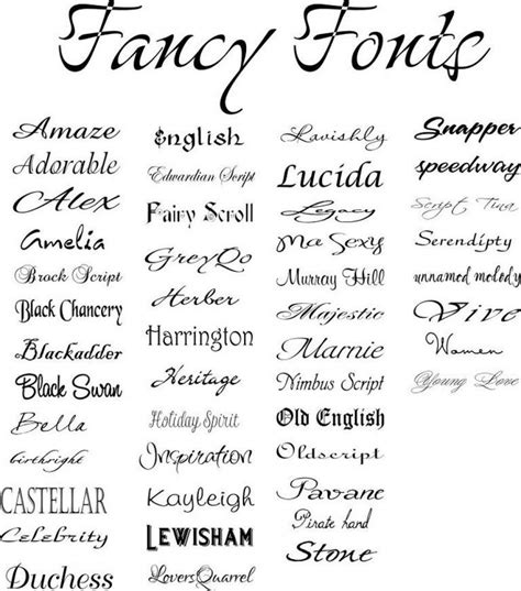 Choosing the right cursive tattoo font