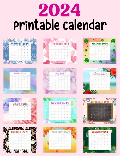 How to Choose the Right Cute Printable Calendar Template