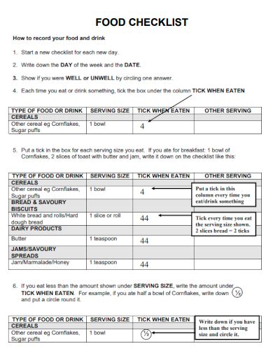 How to Choose the Right Free Food Template