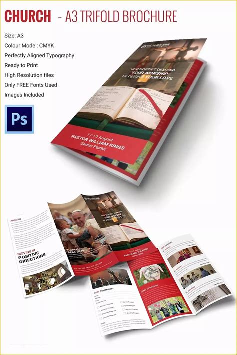 Choosing Free Religious Brochure Template