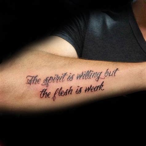 Choosing the Right Forearm Tattoo Quote