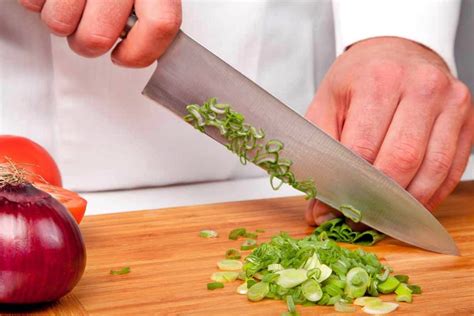 Chopping vegetables with Jolly Green Giant Chopper