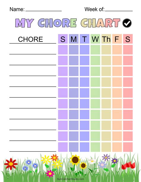 Chore Chart Template