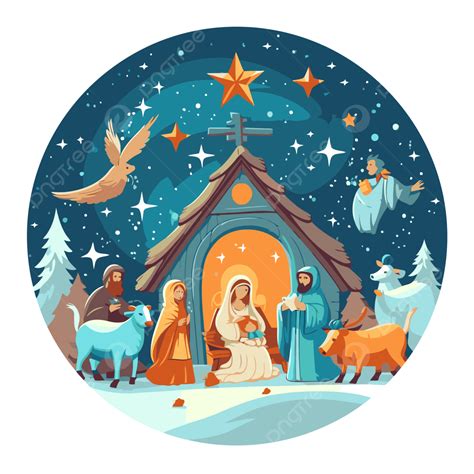 Christian Christmas clipart