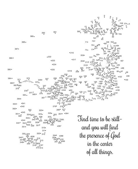 Christian Connect The Dots Printables