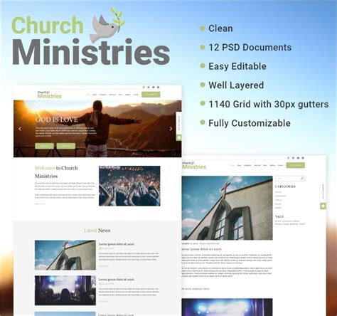 Christian Ministry Template