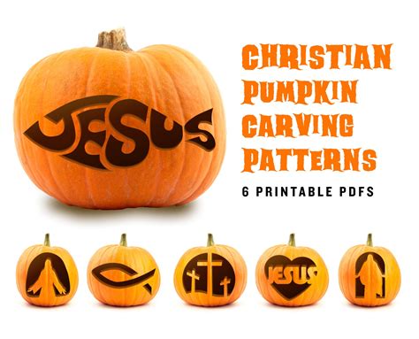 Christian Pumpkin Carving Templates