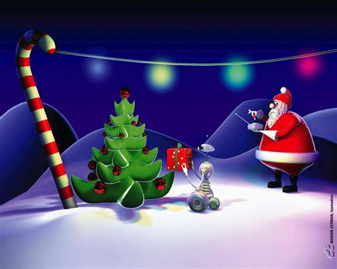 Christmas Animated Background Example