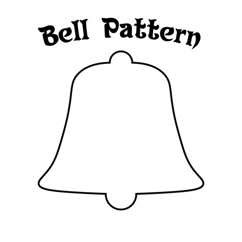 Christmas Bell Template