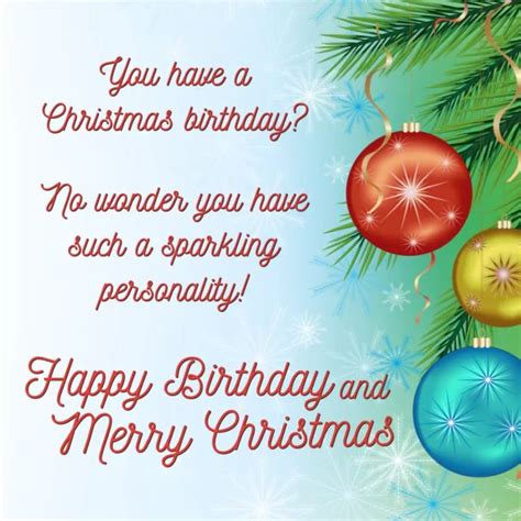 Christmas birthday wishes quotes