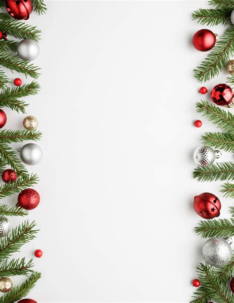 Christmas Border Paper Printables