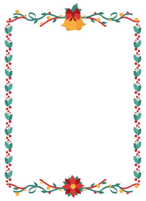 Christmas Border Printable 10