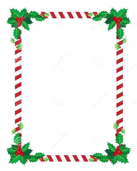 Christmas Border Template 10