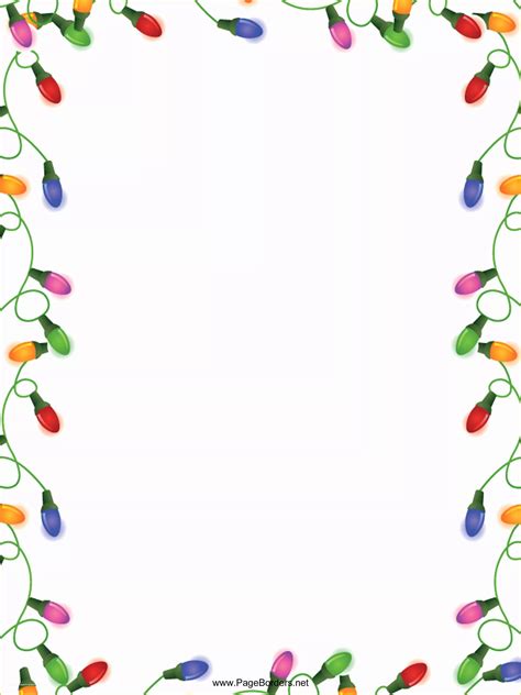 Benefits of Using a Christmas Border Template