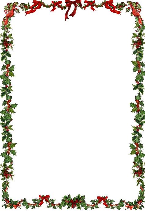 Christmas Border Templates