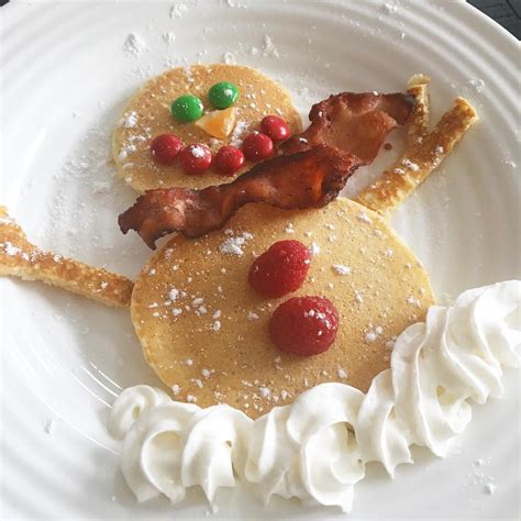 A family enjoying a Christmas breakfast together