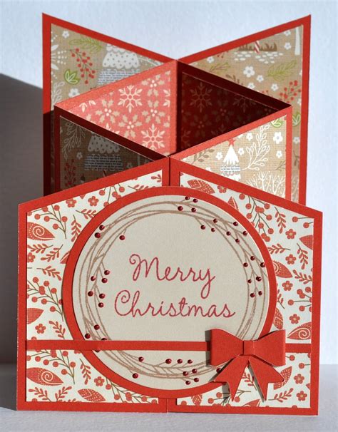 Christmas Card Folding Styles