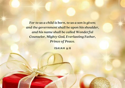 Scripture-Based Christmas Card