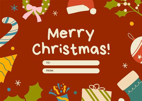 Christmas Card Templates Gallery 9