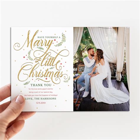 Christmas Card Wedding