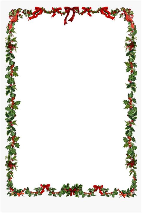 Free Printable Christmas Clip Art Borders