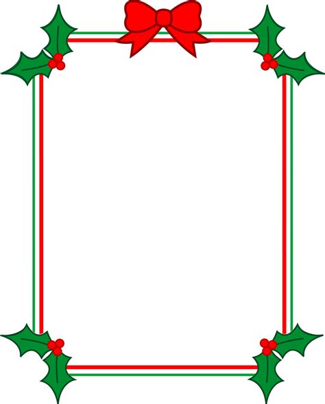 Christmas Clip Art Border 9