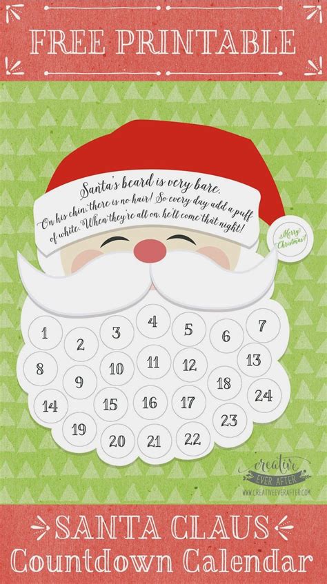 Christmas Countdown Printable 4