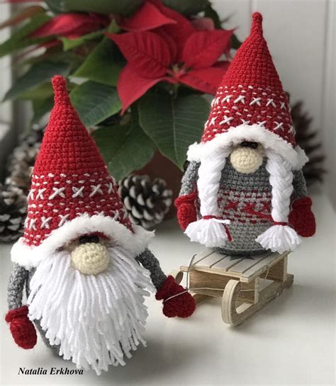 Christmas Crochet Gnome