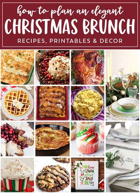 Christmas Day Brunch Menu