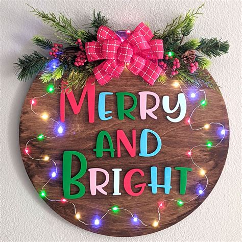 Christmas Door Hanger Ideas DIY