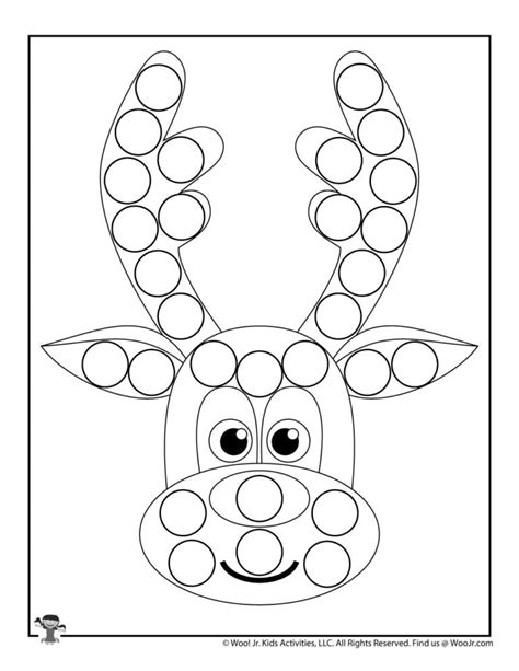 Christmas Dot Marker Printables