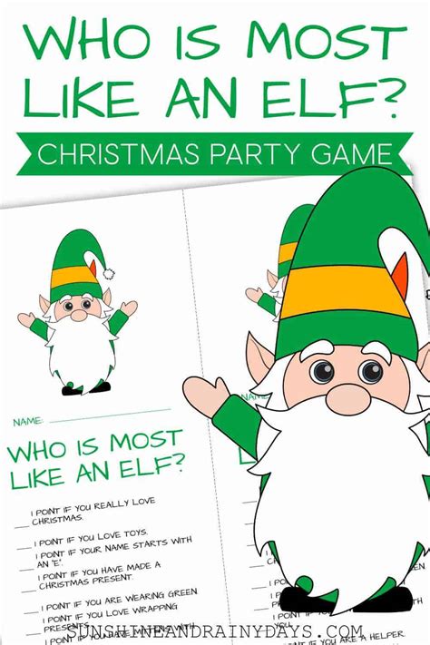 Christmas Elf Games