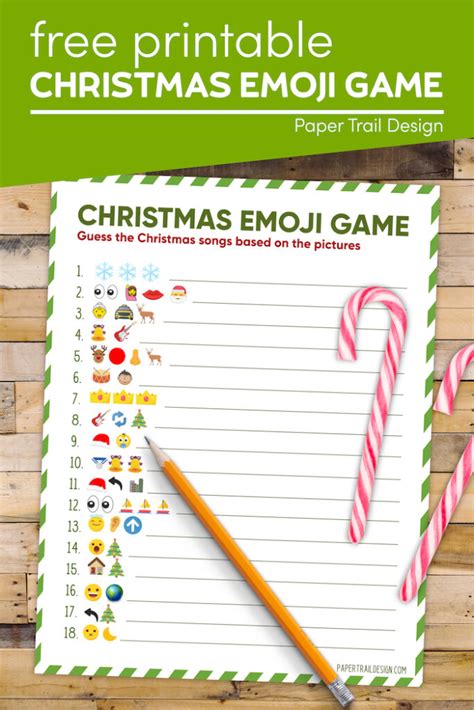 Christmas Emoji Printables