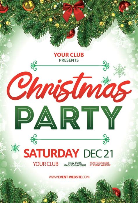 Christmas Event Flyer Template