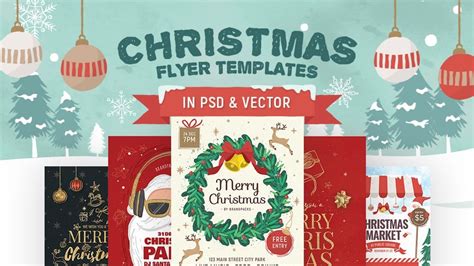 Christmas Flyer Design Inspiration