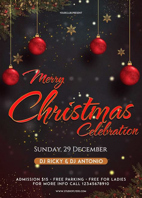 Christmas Flyer Template 3