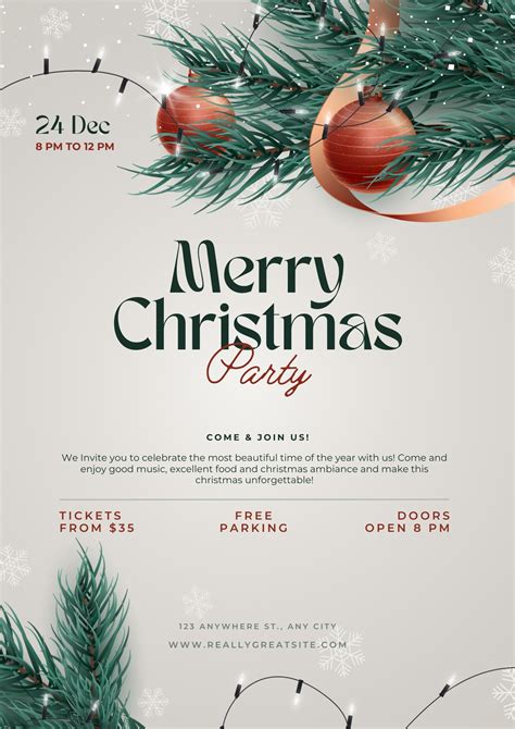 Christmas Flyer Template